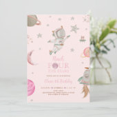 Reach four the stars, Girl Astronaut, Space 4th 招待状 (スタンド正面)