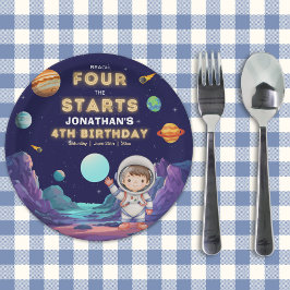 Reach Four the Stars Space Birthday 4th ペーパープレート