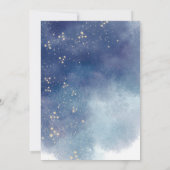 "Reach Four the Stars” Space Birthday Invitation 招待状 (裏面)