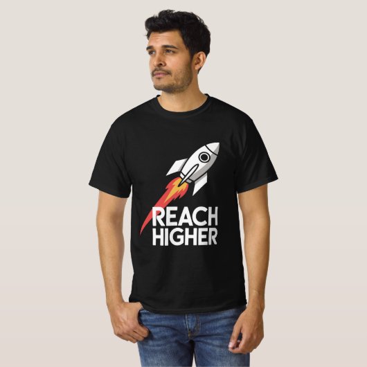 Reach Higher Rocket Launch Tee Tシャツ (正面フル)