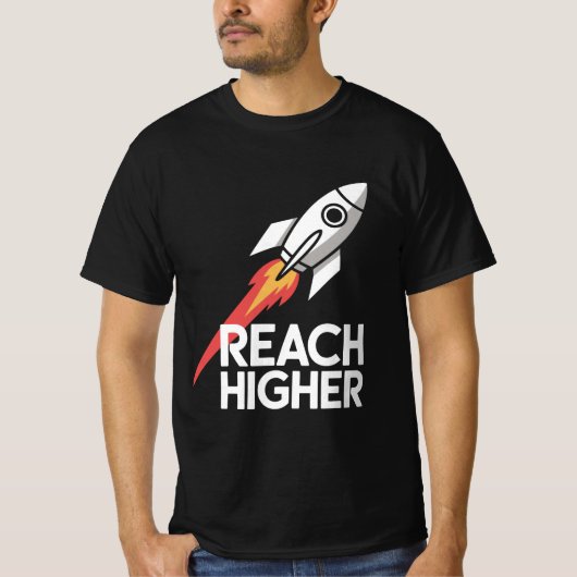 Reach Higher Rocket Launch Tee Tシャツ (正面)