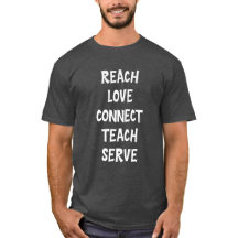 Reach Love Connectサー教えブTシャツ