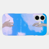 Reach of Hope – 希望へ届く 手のデザインケース Case-Mate iPhoneケース (裏面 (横))