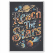 Reach The Stars – Colour Burst シール (正面)