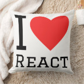 Reactが好き クッション (ブランケット)
