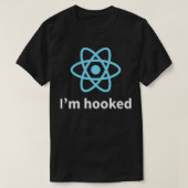 React Javascriptプログラマ開発者ソフトウェアEng Tシャツ (デザイン正面)