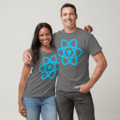 React JavaScript JSフロントエンドソフトウェアエンジニア Tシャツ (ユニセックス)