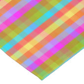 Reactive Plaid CR テーブルクロス (アングル)