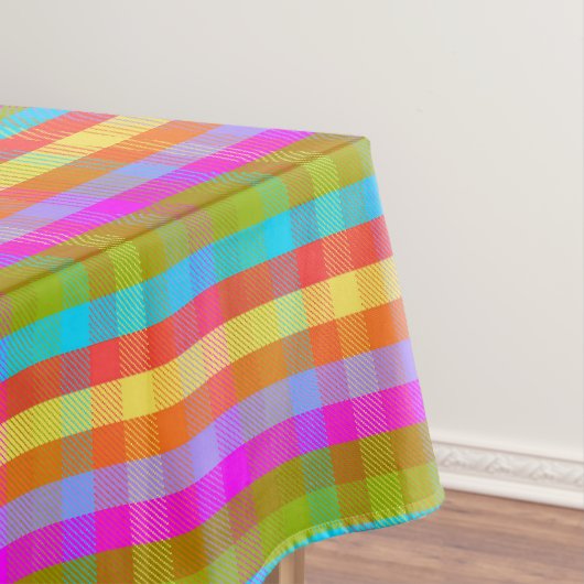 Reactive Plaid CR テーブルクロス (インサイチュ)