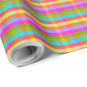 Reactive Plaid CR ラッピングペーパー (ロールコーナー)