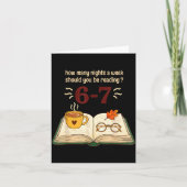Read 6–7 Nights Funny Reading  カード (正面)