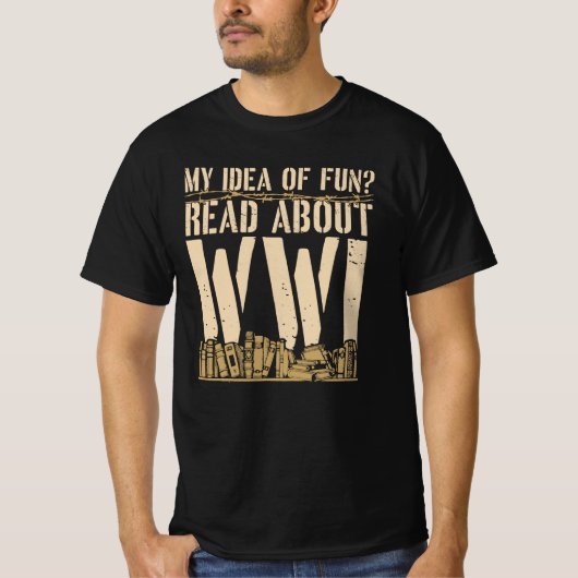 Read About WWI Tシャツ (正面)