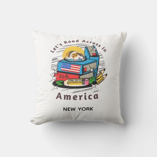 Read across america hamster クッション (正面)