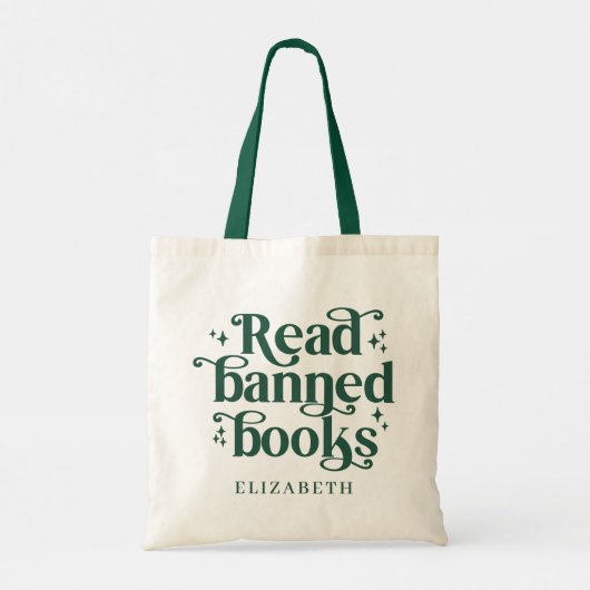 Read Banned Books Book Lover's Gift トートバッグ (裏面)