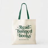 Read Banned Books Book Lover's Gift トートバッグ (正面)