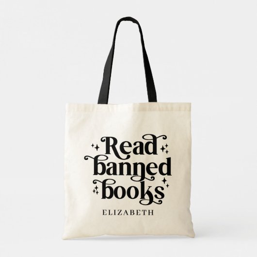 Read Banned Books Book Lover's Gift トートバッグ (裏面)