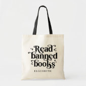 Read Banned Books Book Lover's Gift トートバッグ (正面)