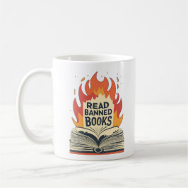 Read Banned Books! Mug コーヒーマグカップ