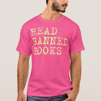 Read Banned Books Vintage, i Read banned Books - Tシャツ