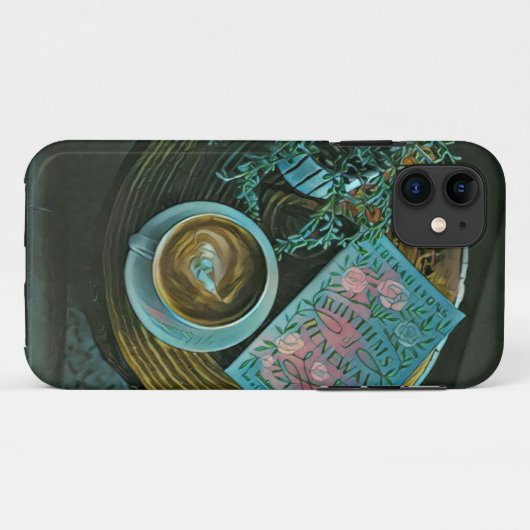 Read Books, Drink Coffee Case-Mate iPhoneケース (裏面(横))