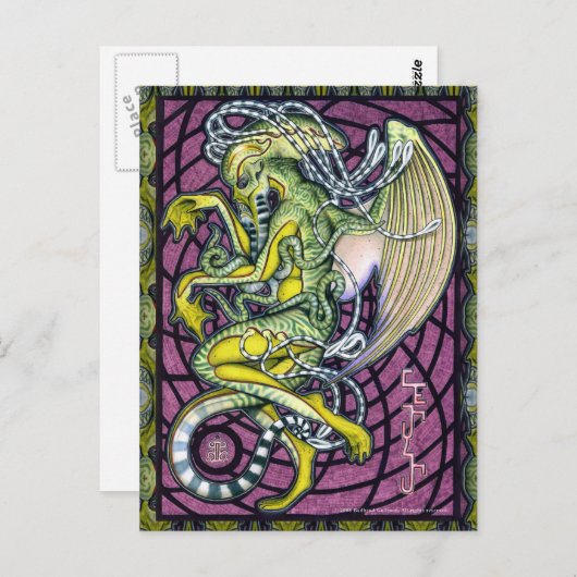 Read Ctulhuはがき ポストカード (正面/裏面)