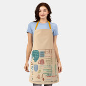 READ it WHILE you wear UPSIDE DOWN Reference  エプロン (着用した状態)