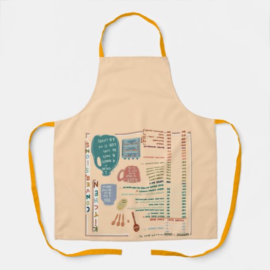 READ it WHILE you wear UPSIDE DOWN Reference  エプロン (正面)