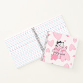 Read • Love • Write – 猫と本のノート ノートブック (内部)