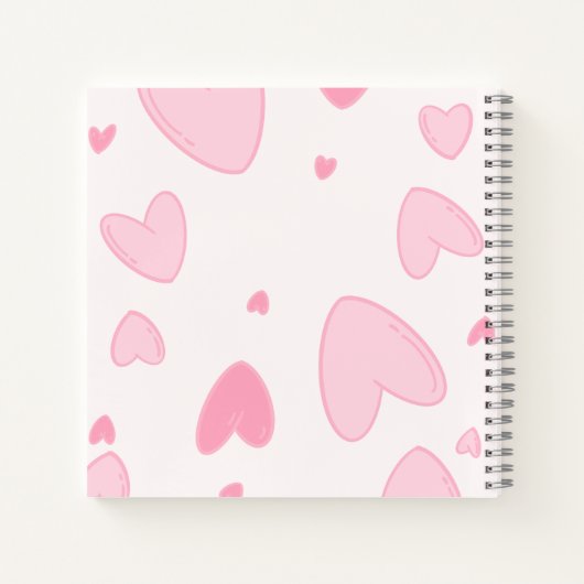 Read • Love • Write – Cat & Book Notebook ノートブック (裏面)