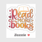 Read More Books シール (シート)