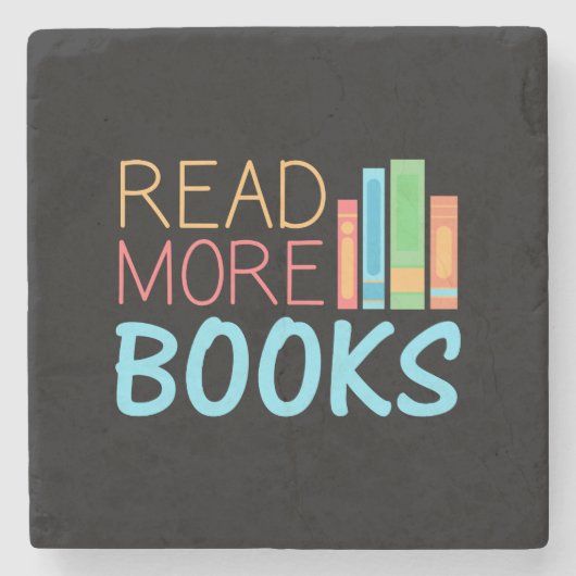 Read More Books ストーンコースター (正面)