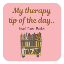Read More Books – 読書好きのためのセラピーステッカー