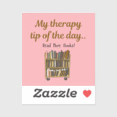 Read More Books – Book Lover Therapy Sticker シール (シート)