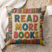 Read More Books Reading Classroom クッション (ブランケット)