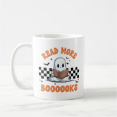 Read More Boooooks Halloween Gift コーヒーマグカップ (左)