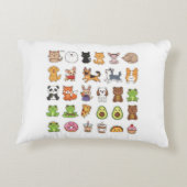 Read Relax & Purr – Cute Cat With Books Sticker |  アクセントクッション (裏面)