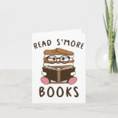 Read Smore' Books Camping Reading Books Lover Camp カード (正面)