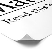 Read the Bible Matthew 7:24-27 ポスター (角)