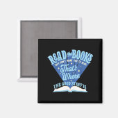 Read The Book They Don't Want You To Read  マグネット (正面/裏面)