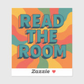 Read The Room Retro シール (シート)