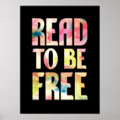 Read to be Free poster ポスター (正面)