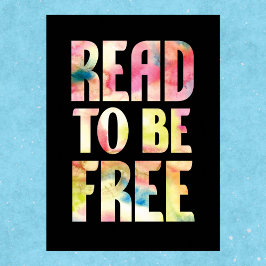 Read to be Free poster ポスター