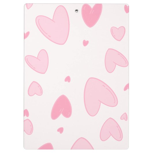 Read, Write, Love – Cat & Book Clipboard クリップボード (裏面)