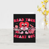 Read Your Heart Out Valentines Day Teachers Book L カード (黄色い花)