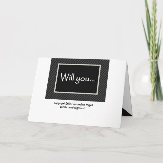 READER招待状(赤色ストライプ) 招待状 (裏面)