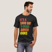 Reader It's A Good Day To Read Banned Books Bookwo Tシャツ (正面フル)