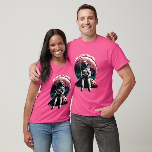 Reader One More Chapter Book Lover宇宙飛行士宇宙 Tシャツ (ユニセックス)