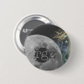 readergirlzボタン、Dia Calhoun 缶バッジ (正面&裏面)