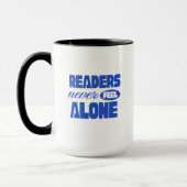 Readers Never Feel Alone マグカップ (左)