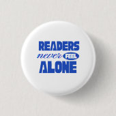 Readers Never Feel Alone 缶バッジ (正面)